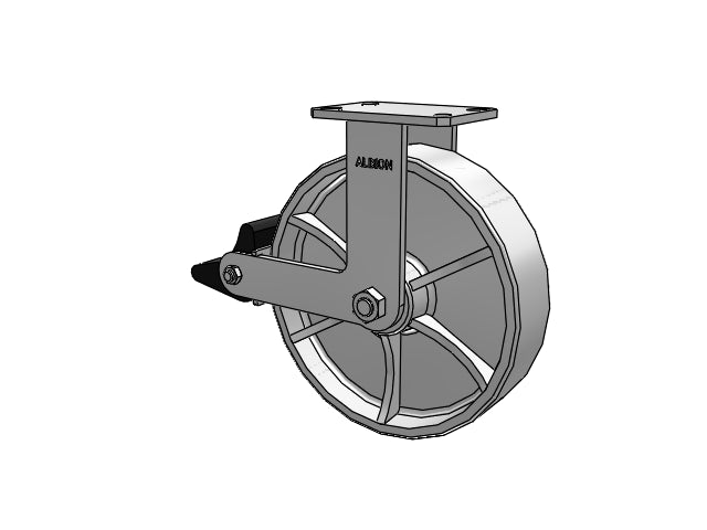 310CA12509RPLB Albion Rigid Caster