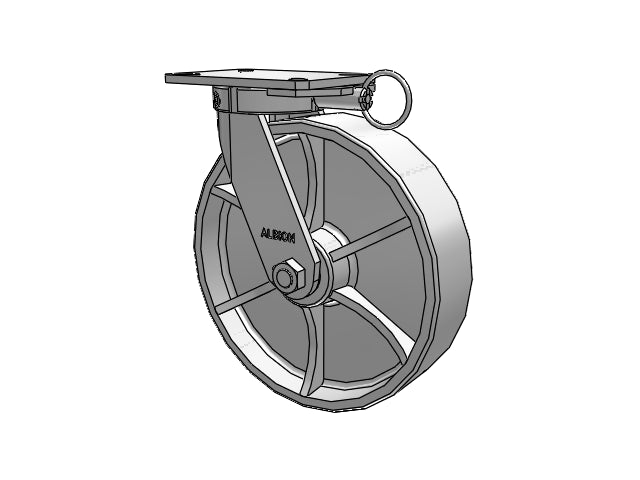 310CA12509SPATPL Albion Swivel Caster