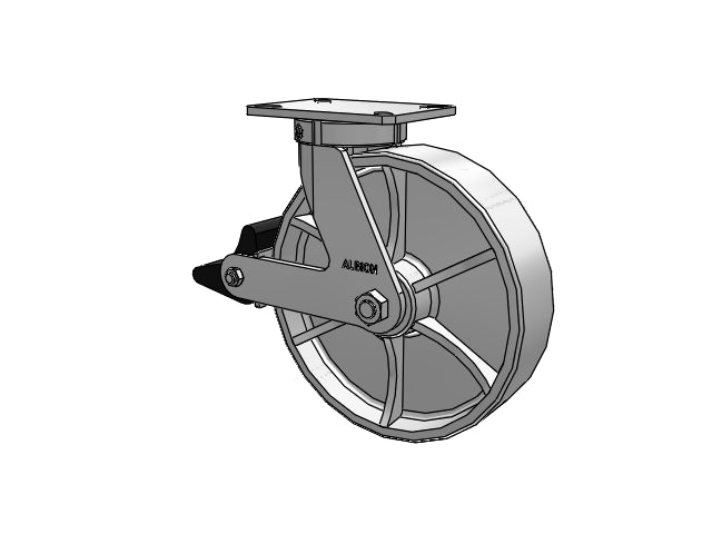 310CA12509SPATPPLB Albion Swivel Caster
