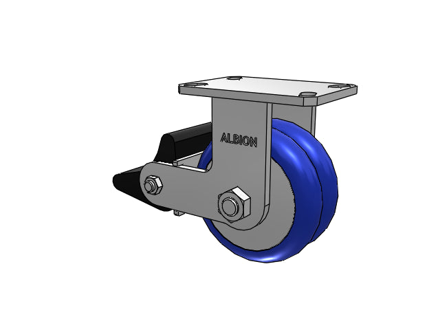 310EY06528RPLB Albion Rigid Caster