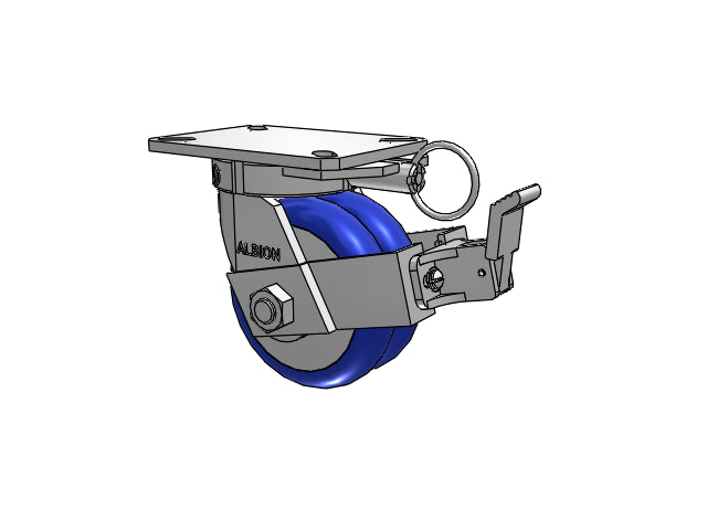 310EY06528SPATPFBBL Albion Swivel Caster