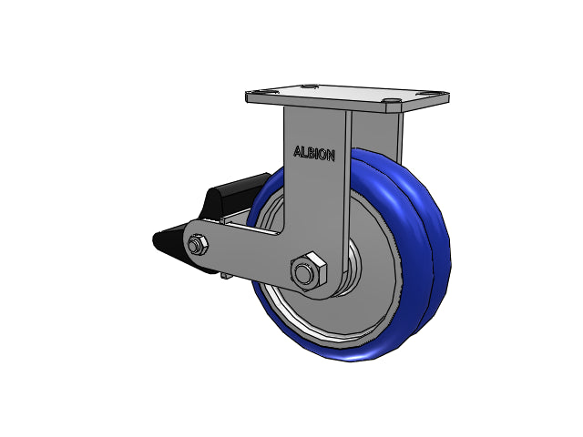 310EY08528RPLB Albion Rigid Caster