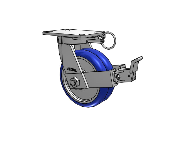 310EY08528SPATPFBBL Albion Swivel Caster