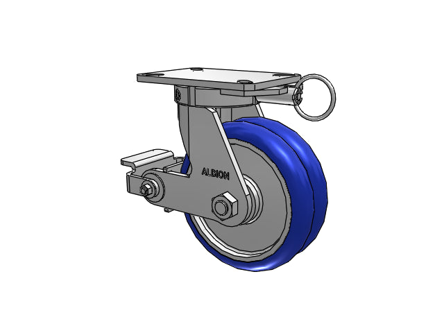 310EY08528SPATPPL Albion Swivel Caster