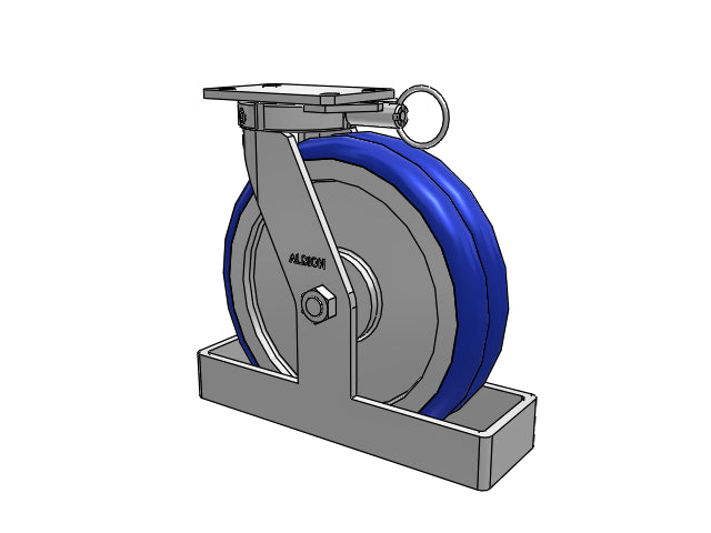 310EY12528STOL Albion Swivel Caster