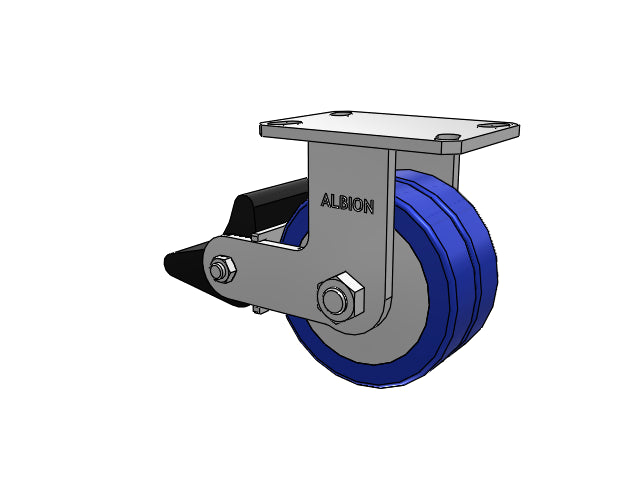 310EZ06528RPLB Albion Rigid Caster