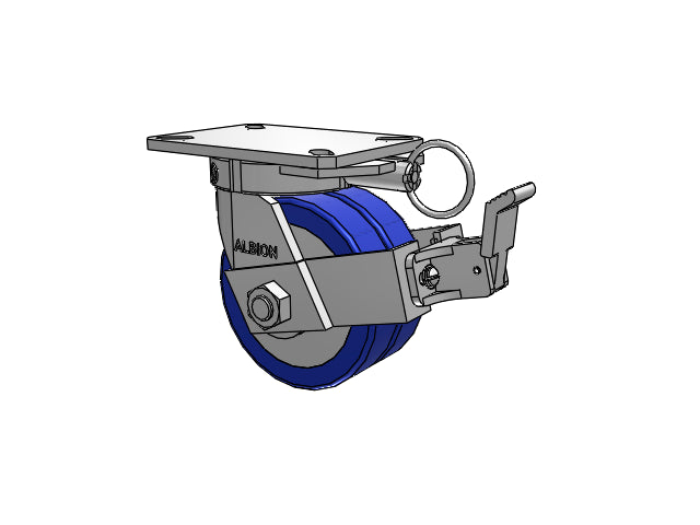 310EZ06528SPATPFBBL Albion Swivel Caster