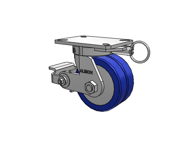 310EZ06528SPATPPL Albion Swivel Caster