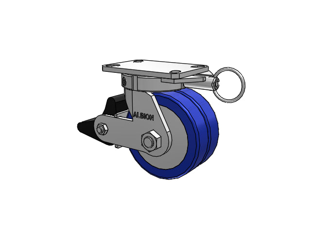 310EZ06528SPLBL Albion Swivel Caster