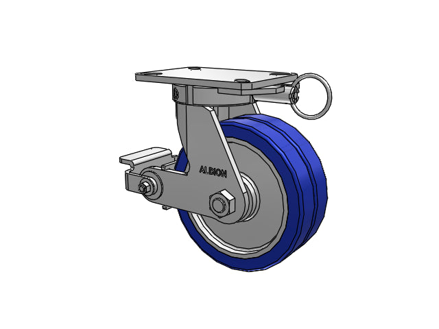 310EZ08528SPATPPL Albion Swivel Caster