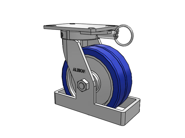 310EZ08528SPATPTOL Albion Swivel Caster