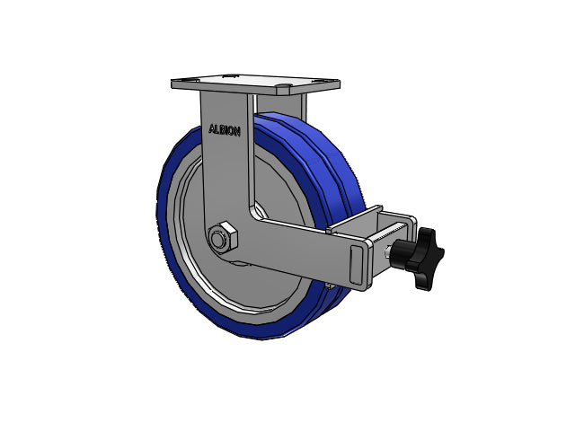 310EZ10528RFBB Albion Rigid Caster