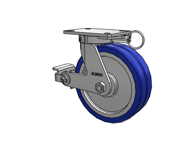 310EZ10528SPATPPL Albion Swivel Caster