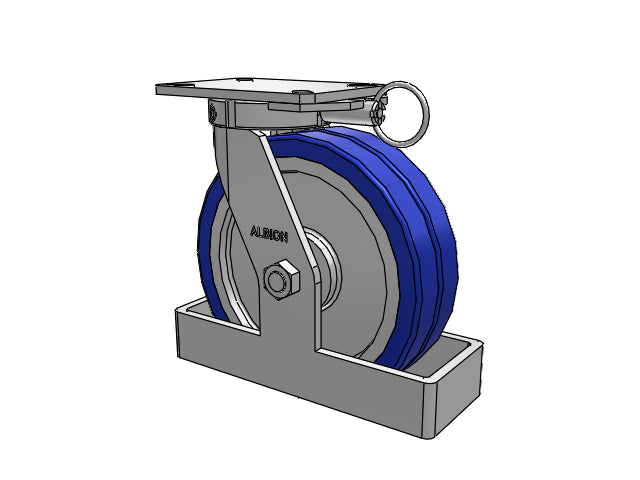310EZ10528SPATPTOL Albion Swivel Caster