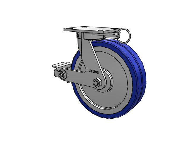 310EZ12528SPATPPL Albion Swivel Caster