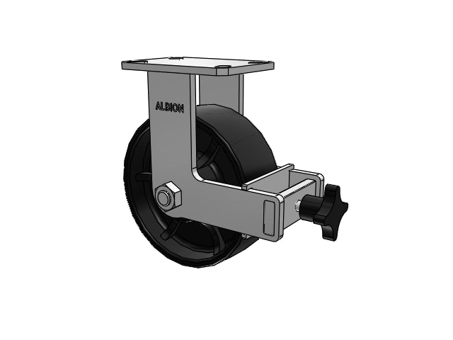 310FR08501RFBB Albion Rigid Caster