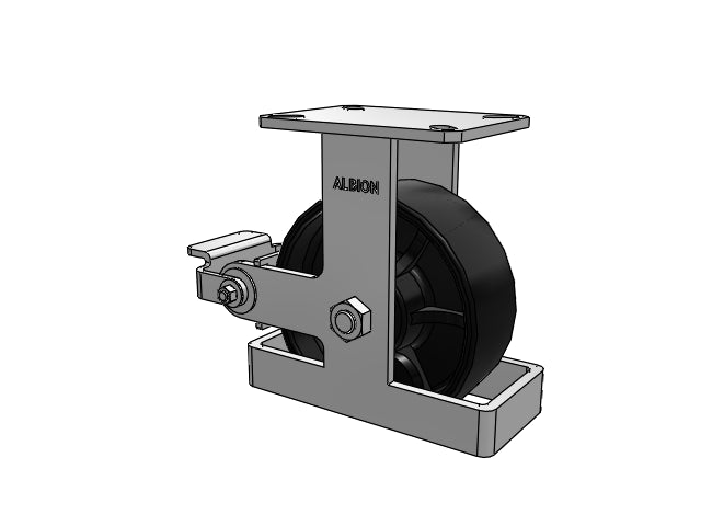 310FR08501RPATPPTO Albion Rigid Caster