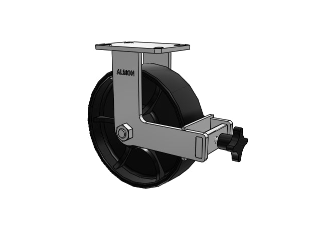 310FR10501RFBB Albion Rigid Caster