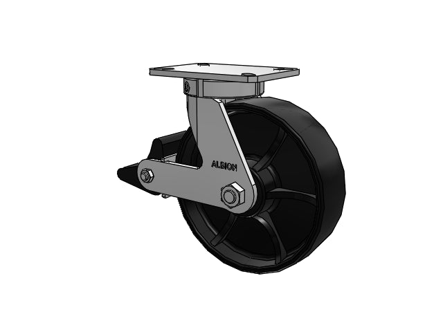 310FR10501SPATPPLB Albion Swivel Caster