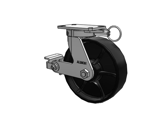 310FR10501SPL Albion Swivel Caster