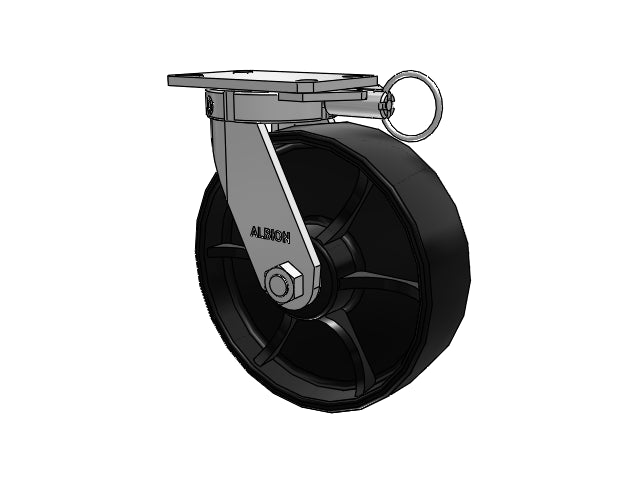 310FR10509SL Albion Swivel Caster