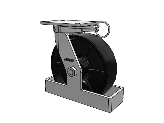 310FR10509SPATPTOL Albion Swivel Caster