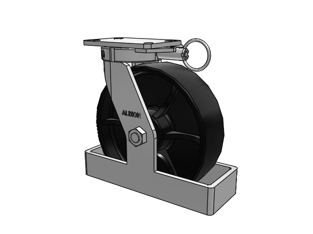 310FR10509STOL Albion Swivel Caster