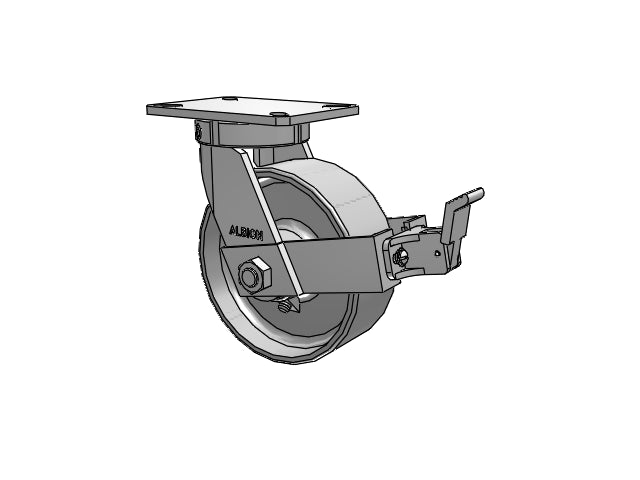 310FS08501SPATPFBB Albion Swivel Caster