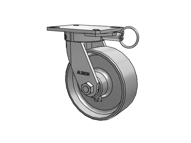 310FS08501SPATPL Albion Swivel Caster