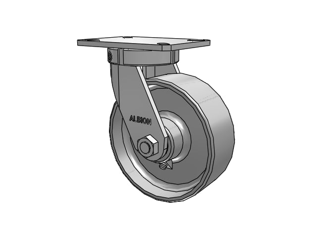 310FS08501SPATP Albion Swivel Caster