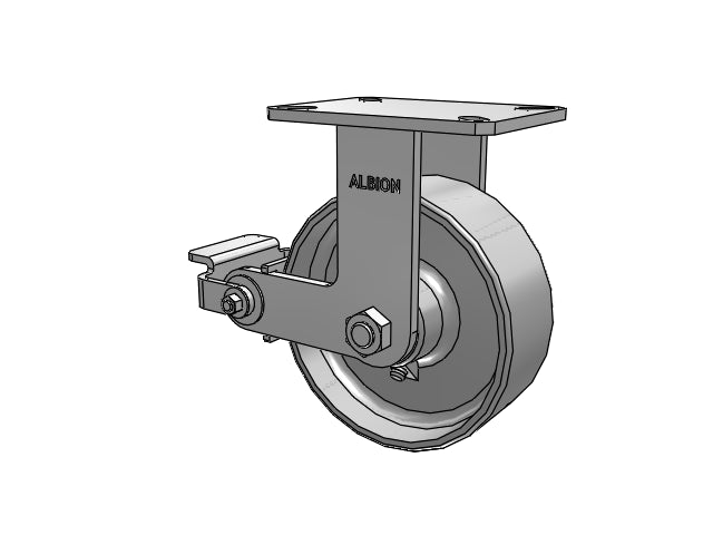 310FS08509RPATPP Albion Rigid Caster