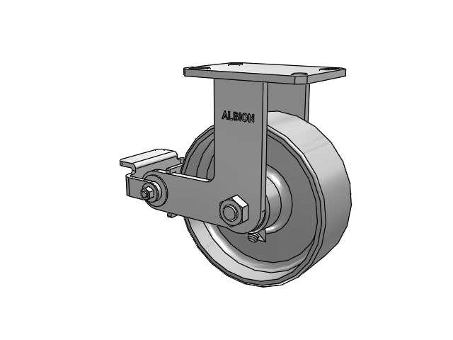 310FS08509RP Albion Rigid Caster