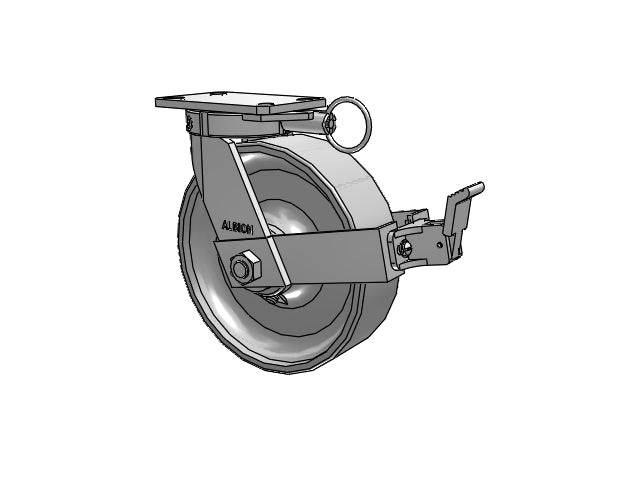310FS10501SFBBL Albion Swivel Caster