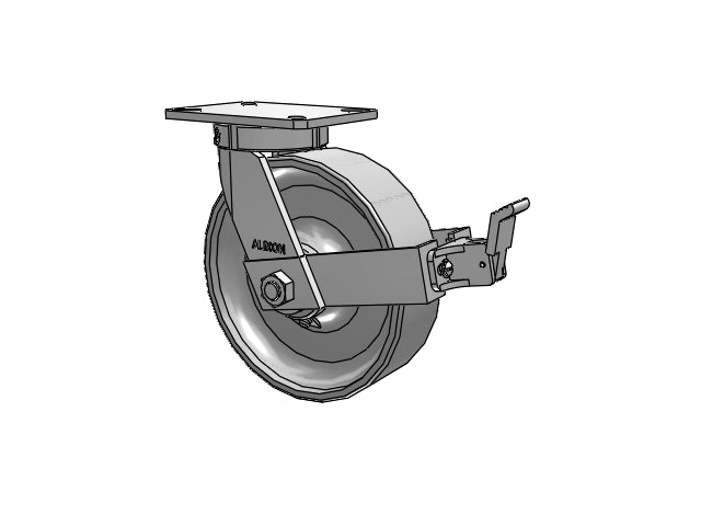 310FS10501SPATPFBB Albion Swivel Caster