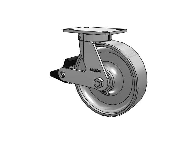 310FS10501SPATPPLB Albion Swivel Caster