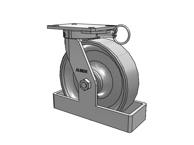 310FS10501SPATPTOL Albion Swivel Caster