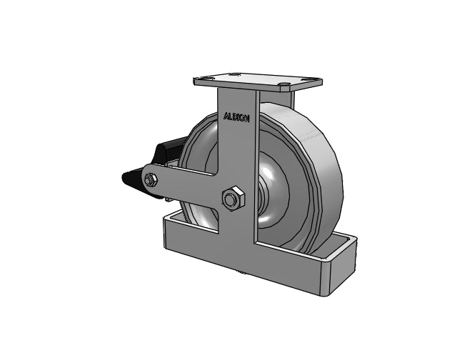 310FS10509RPLBTO Albion Rigid Caster