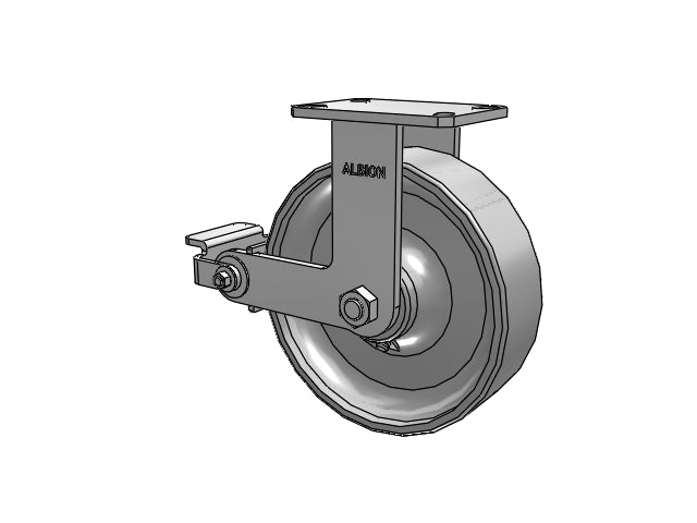 310FS10509RP Albion Rigid Caster