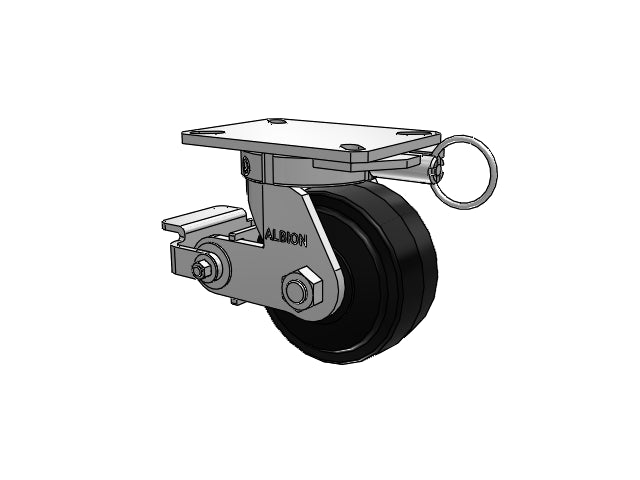 310MR06509SPATPPL Albion Swivel Caster