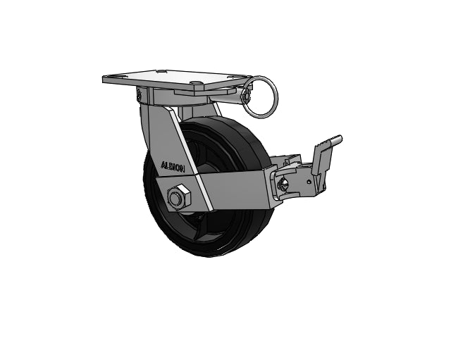 310MR08501SPATPFBBL Albion Swivel Caster