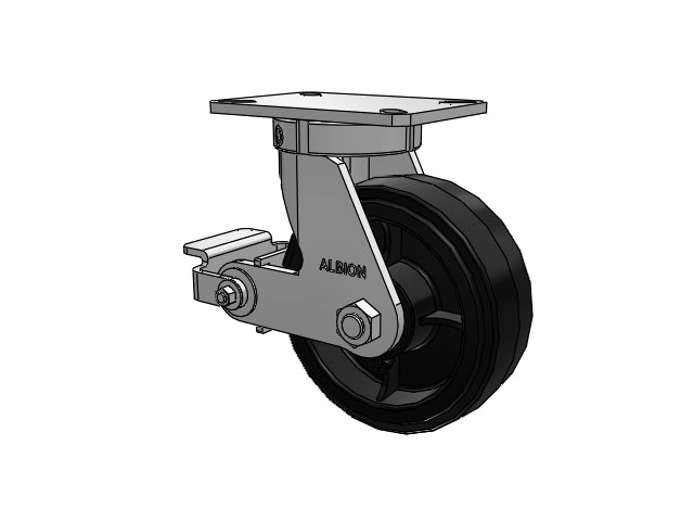310MR08501SPATPP Albion Swivel Caster