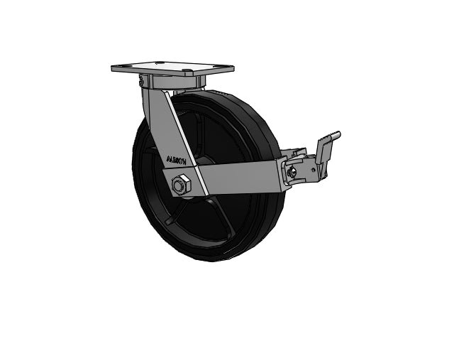 310MR12501SPATPFBB Albion Swivel Caster