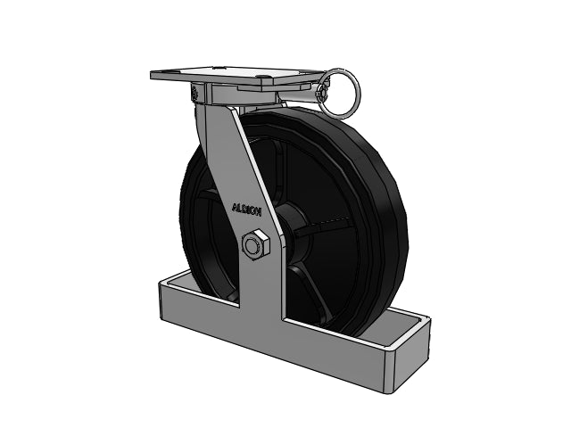 310MR12501SPATPTOL Albion Swivel Caster