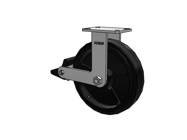 310MR12509RPLB Albion Rigid Caster