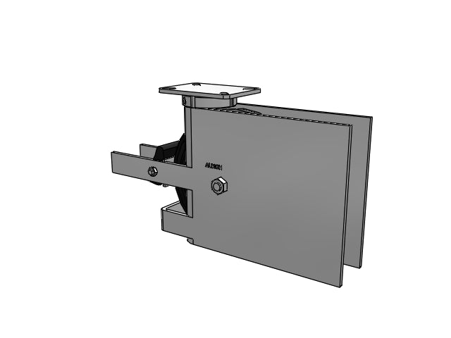 310MR12509SPATPPLBTO Albion Swivel Caster