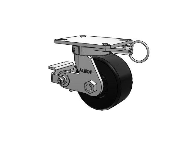 310NX06528SPATPPL Albion Swivel Caster