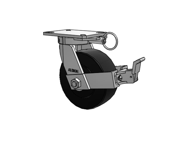 310NX08528SPATPFBBL Albion Swivel Caster