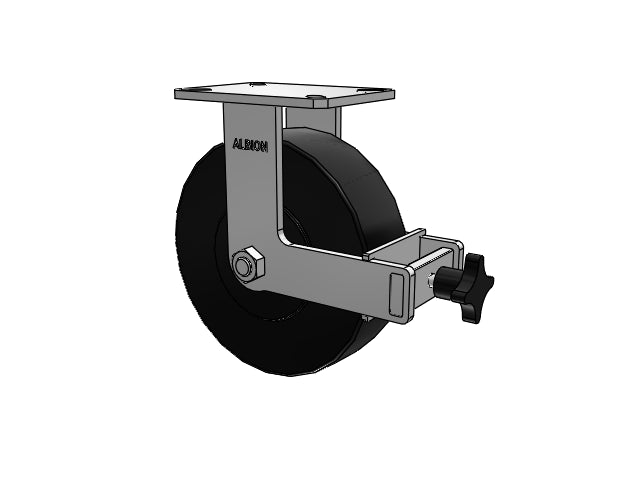 310NX10528RPATPFBB Albion Rigid Caster