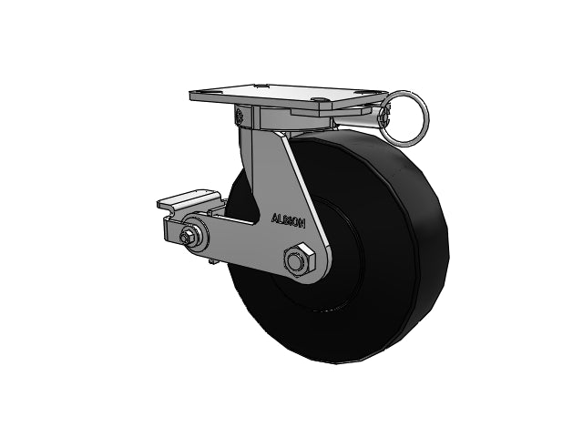 310NX10528SPATPPL Albion Swivel Caster
