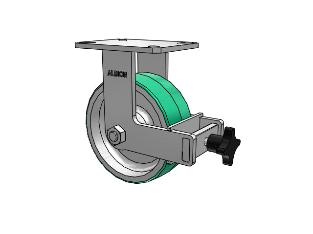 310PD08501RPATPFBB Albion Rigid Caster